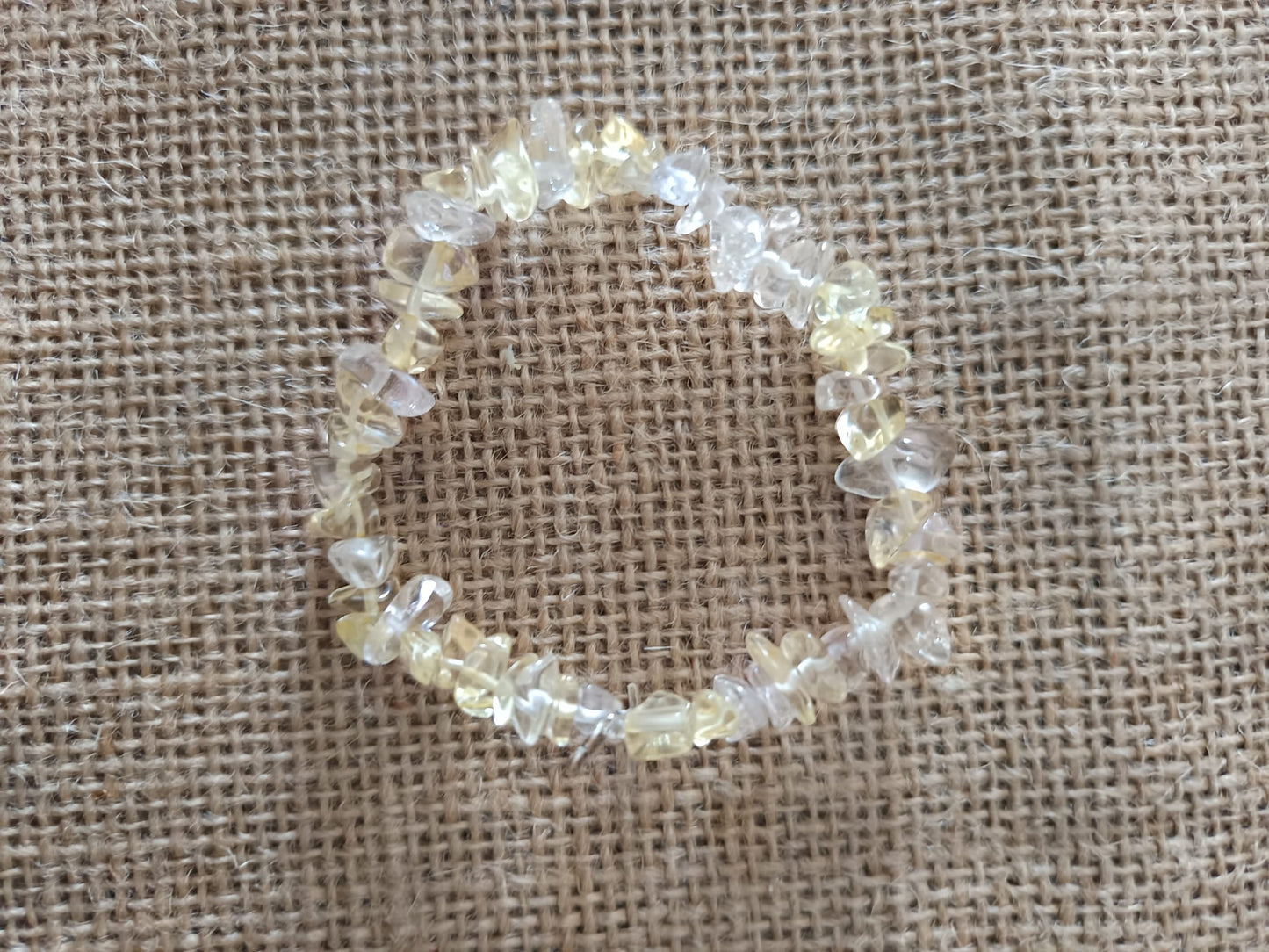 Bracciale in Chips di Citrino