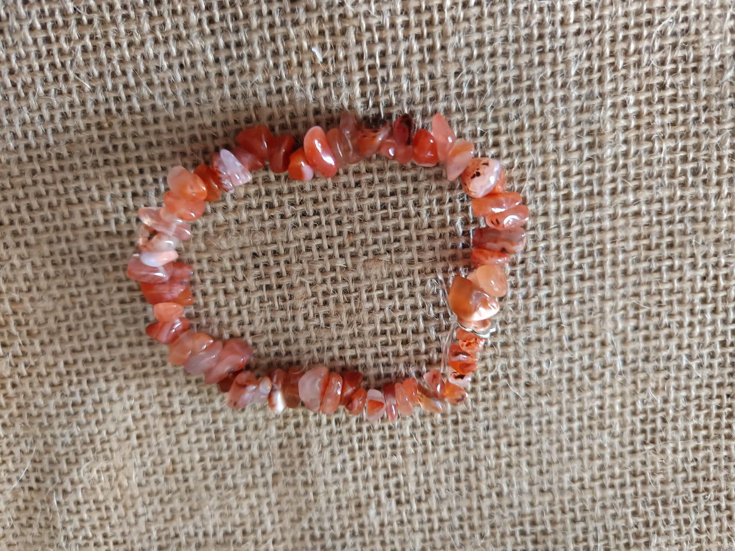 Bracciale in Chips di Corniola